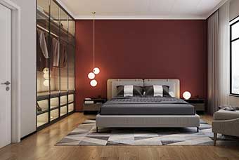 鄂州现代风格-卧室